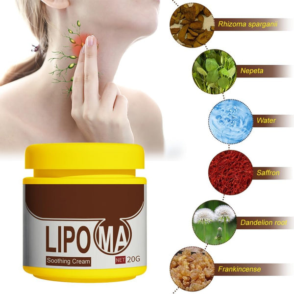 Lipoma Cream for removing lipomas and subcutaneous, suitable for all skin types